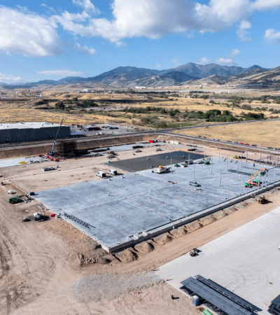 7,650 LF pipe installed; 123,000 CY earth moved